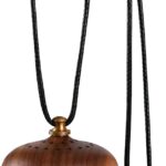 Maromalife Essential Oil Car Diffuser, Wooden Acorn Decor Cute Car Diffuser Air Freshener, Hanging Aromatherapy Diffuser Perfume Car Decoration, Gift for Women/Men, Christmas, Birthday