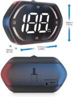 HUD Head-Up Display, Speed Display Head-Up Display KM/MPH - Image 2