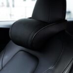 Car Headrest Neck Pillow Support Memory Foam Ergonomic Design Accessory for Driving Seat Fatigue Relief Compatible with Model S X 3 Y & Cybertruck - 1 Piece - Image 4