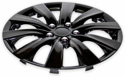 Set of 4 Gloss Black 10 Spoke 16" Wheel Covers for Toyota Corolla 2011-2013 - Image 6