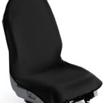 lebogner Waterproof Sweat Towel Car Seat Cover for Post Gym Workout, Running, Swimming, Beach and Hiking, Universal Fit Anti-Slip Bucket Seat Protector for Cars, SUVs and Trucks, Machine Washable
