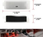 2PCS Led Courtesy Footwell Ambient Lights for B'MW 1 3 5 6 7 Series X1 X3 X5 X6 Z4 E82 E88 E90 E91 E92 F12 F13 E84 E83 F25 6500K White Red Blue Interior Atmosphere Lamp Under Dashboard Floor Light - Image 7