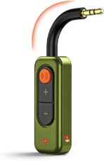 Bluetooth 5.4 Audio Receiver,3.5mm AUX Wireless Audio Adapter,Bluetooth Receiver for Car,Home Stereo,TV,Computer,Gym,Support aptX Low Latency