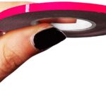 4R Quattroerre.it 10462 Trim Stripes Adhesive Strips for Cars, Neon Fucsia, 3 mm x 10 mt