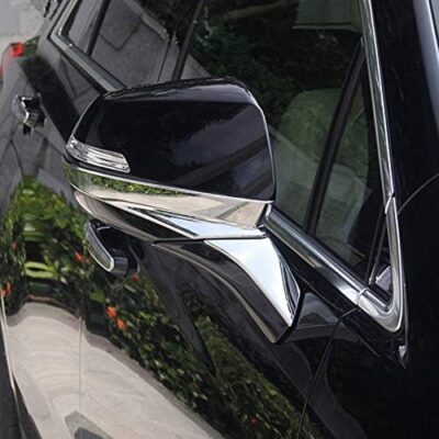 Chrome Styling Door Rearview Mirror Pillar Moulding Trim for Cadillac XT5 2017 2018 2019 2020 2021 2022 2023 2024 - Image 2