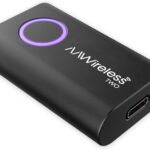 AAWireless Two – Wireless Android Auto Adapter – Convert Factory Wired Android Auto to Wireless – Bluetooth & Wi-Fi Auto Connect – Easy Plug & Play – Multifunction Button – Made in Europe