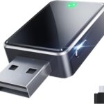 Mini Wireless CarPlay Adapter for iPhone & Android Auto (2026 Upgrade), No Delay, One Click Multi Device Switch, Fast Stable Connection, Plug & Play, Converts Wired to Wireless for 2016+ Cars.