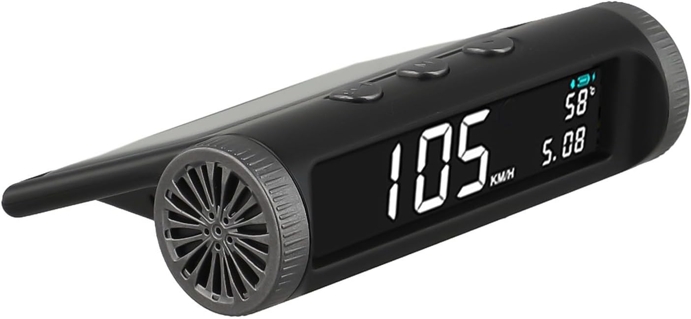 51QDa4PhzjL._AC_SL1500_.jpg Car Wireless Heads up Display, Solar HUD Head Up Display Digital GPS Speedometer Driving with LCD Screen - Image 1