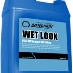 Nanoskin WET LOOK All Season Dressing 1 Gallon - Exterior Rubber & Plastic Solvent Based Dressing for Car Detailing | Produces a Deep, Rich, Long lasting shine | Safe For Cars Trucks, Motorcycles, RVs