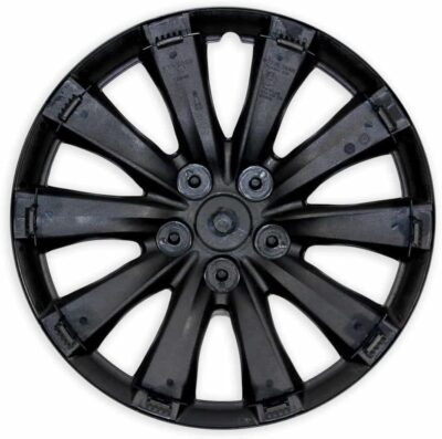 Set of 4 Gloss Black 10 Spoke 16" Wheel Covers for Toyota Corolla 2011-2013 - Image 3