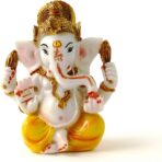 BangBangDa Indian Ganesh Idol Car Dashboard - Hindu Ganesha Statue Elephant God India Ganpati Lord Murti Mandir Diwali Gifts Yoga Zen Meditation Room Altar Shrine Kit Temple Puja Pooja Items Decor - Image 7