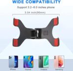 Phone Holders for Your Car: Windshield Phone Mount with Long Arm, 360° Rotation Strong Suction Cell Phone Car Mount, Anti-Shake Stabilizer for iPhone, Samsung, All Smartphones - Image 5