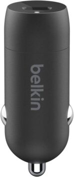 Belkin USB-C Fast Car Charger 20W-Black (iPhone Fast Charger Compatible with iPhone 12 Pro Max/12/12 Pro/ 12 Mini, Samsung Galaxy S20, S20+, S20 Ultra, Note20, Google Pixel and More) (CCA003bt) - Image 4