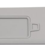 Dasbecan Left Driver Side Sun Visor Compatible with Hyundai Elantra AD(Sixth Gen) 2017 2018 2019 2020 Replace 85210-F0100TTX Gray Without Light