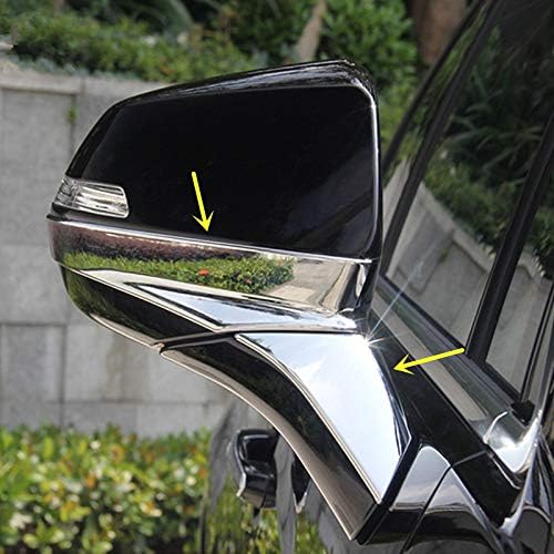 51YlM-dzqZL._AC_.jpg Chrome Styling Door Rearview Mirror Pillar Moulding Trim for Cadillac XT5 2017 2018 2019 2020 2021 2022 2023 2024 - Image 1