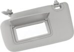 INTGET Driver Side Sun Visor for Nissan Sentra 2013 2014 2015 2016 2017 2018 2019 Accessories Cloth Car Sun Protection Visors Replacement with Mirror (for Unlighted Version) - Image 5