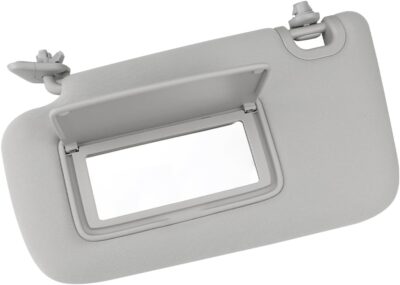 INTGET Driver Side Sun Visor for Nissan Sentra 2013 2014 2015 2016 2017 2018 2019 Accessories Cloth Car Sun Protection Visors Replacement with Mirror (for Unlighted Version) - Image 5