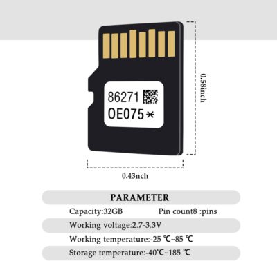 Navigation GPS SD Card - Latest US & Canada Maps Micro SD Card for Upgrading Your Car GPS Navigation System - 86271-0E075 Car Accessories Compatible with Toyota 4Runner RAV4 Tundra - Image 2