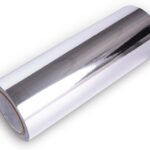 VINYL FROG Car Wrap Vinyl 12 Inches x 60 Inches Chrome Mirror Silver Self Adhesive Film DIY Decals Roll Air Release Technology