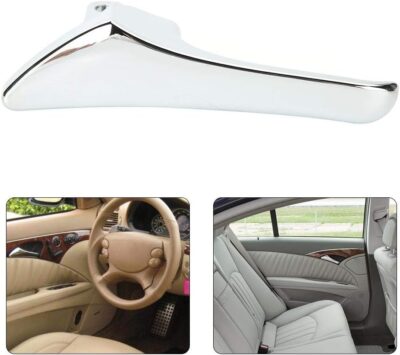 Aramox 2117660224 2117660124 Door Handle for -Benz W211 E-Class E320 E500 E63 AMG Chrome Car Interior Accessories (Left 2117660124) - Image 4