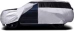 Titan Lightweight Poly 210T Car Cover for Large SUV 207-212" Waterproof, UV Protection, Scratch Resistant, Driver-Side Zippered Opening. Fits Escalade, Sequoia, Yukon and More. - Image 2