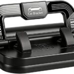 Car Phone Holder 360 Degree Rotation, Car Navigation Dashboard Phone Mount, Suction Cup Car Phone Holder, Horizontal and Vertical Screen Adjustment, Compatible with Smartphones. (Black, 1 PC)