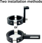 Motorcycle Spotlight Mount Brackets, Motorbike Tube Clamp Turn Signal Mounting Clamp Fog Light Holder for 1.5"-2.36" ATV UTV Roll Bar (2 Pcs) - Image 6