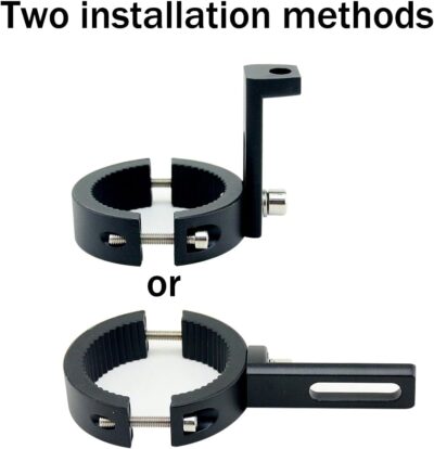 Motorcycle Spotlight Mount Brackets, Motorbike Tube Clamp Turn Signal Mounting Clamp Fog Light Holder for 1.5"-2.36" ATV UTV Roll Bar (2 Pcs) - Image 6