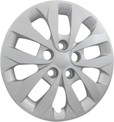 Auto Reflections Set of 4 16" Bolt-On Wheel Covers for 2016-2017 Hyundai Elantra - Silver - Image 3