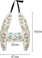 H-Shaped Car Travel Pillow for Kids & Adult-Adjustable Car Seat Pillow, Soft Ergonomic Neck Head Support Sleeping Cushion for Long Distance Travel - Image 4