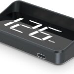 Liiiyuan Head up Display for car, New CAR HUD M2, Small LED auto-Sensing, Comes with a Built-in Light Shield, Plug-and-Play for All Vehicles.