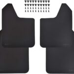 XUKEY 4pcs Set Universal Mud Flaps for Car Pickup SUV Van Truck Mudflaps Splash Guards Mudguards Dirty Traps Fender Flares