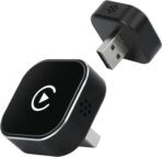 Wireless CarPlay Adapter for Apple iPhone - Multi-User Seamless Connection for Convert Wired to CarPlay Wireless Adapter - No Latency from iOS 10+ to Screen w/USB C