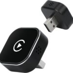 Wireless CarPlay Adapter for Apple iPhone - Multi-User Seamless Connection for Convert Wired to CarPlay Wireless Adapter - No Latency from iOS 10+ to Screen w/USB C