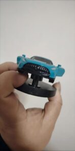 Car Dashboard Decorations – Drift & Turn Mini Car Model Ornament – Dynamic Interactive Automobile Decor for Enthusiasts Vehicle Interior Dashboard Drifting Decorations Accessories Gifts(Blue-1) - Image 7