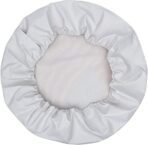 Spare Tire Cover, White Wheel Cover with American Eagle USA Flag PVC Leather Waterproof Dust-Proof Universal Fit for Jeep Trailer RV SUV Camper Vehicle (17 Inch) - Image 6