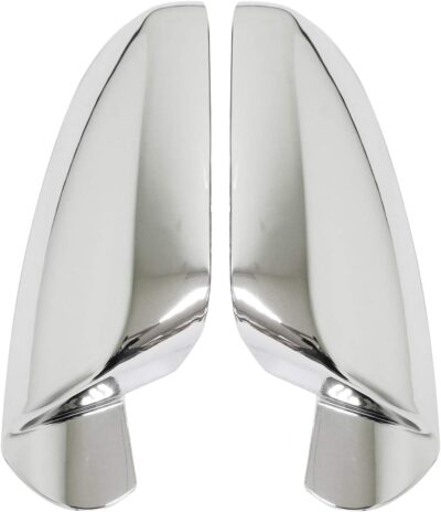 NewYall Chrome Front Rear Left Right Exterior Door Handle and Side Mirror Caps Covers Set for Chevy Equinox 2010-2017 GMC Terrain 2011-2017 - Image 2