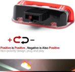 NJSBYL Led Door Panel Courtesy Lights for Atlas Arteon CC Eos Jetta MK5 MK6 Pasat-B6 NMS Golf MK7 Rabbit Footwell Step Welcome Light Side Door LED Projector Lamps White - Image 6