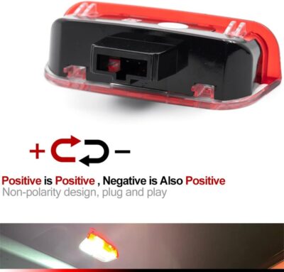 NJSBYL Led Door Panel Courtesy Lights for Atlas Arteon CC Eos Jetta MK5 MK6 Pasat-B6 NMS Golf MK7 Rabbit Footwell Step Welcome Light Side Door LED Projector Lamps White - Image 6