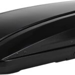 Garvee Heavy Duty Hard Shell Roof Top Cargo Carrier - 70(L) x31(W) x15(H) Waterproof Lockable Storage Box Capacity 165 Lbs 17.7 Cu Ft - Tool-Free Install- Fits SUV, Truck, Van