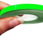 4R Quattroerre.it 10477 Trim Stripes Adhesive Strips for Cars, Neon Green, 5 mm x 10 mt