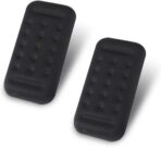 2PCS Car Arm Rest Elbow Pads, Memory Foam Pressure Relieving Car Arm Rest Pad, Soft Comfort Support Pad for Central Control Armrest Box Door, Universal Armrest Cushion for Most Cars (Black)