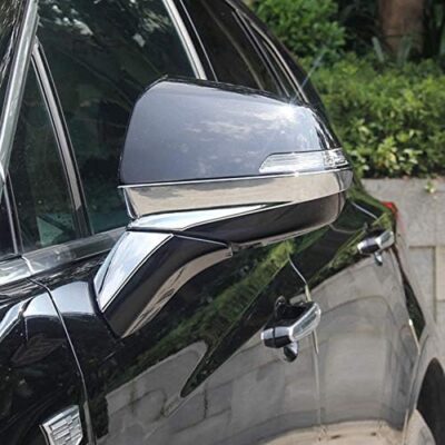 Chrome Styling Door Rearview Mirror Pillar Moulding Trim for Cadillac XT5 2017 2018 2019 2020 2021 2022 2023 2024 - Image 3