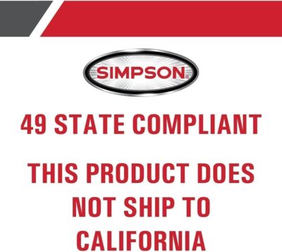 Simpson 4200 PSI Gas Pressure Washer, 4.0 GPM Commercial Power Washer, Cold Water, Honda GX390 Engine, 50' Hose, Aluminum Series, 49-State Compliant (ALH3228-S) - Image 6