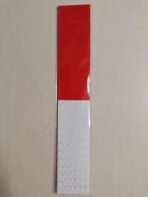 Reflective Tape ，Reflective Tape for Trailers， 2”x12'', 20pack Waterproof Self Adhesive Auto Truck Safety Reflector Strips Hazard Caution Warning Sticker for Road Signs, Trucks, RVs, Cars - 20 pack1 - Image 2