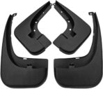 Wear-Resistant car mudguards for Fiat 500 500C 500L 500X 500e,Fender Splash Guards Mud Flaps Car Fenders 4-Piece Car Mud Flap