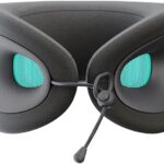 Cabeau Travel Essential Neck Pillow - Fits Most Neck Sizes (11-21 inches) - Evolution X Three Ways to Adjust for Ultimate Comfort on Long Flights (Turquoise)