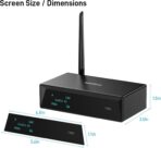 B3 Professional XLR Bluetooth v5.1 Music Receiver, LDAC & aptX HD Streamer, Built-in ESS DAC, Analog RCA, Digital Optical and COAXIAL Outputs, for Audio Mixer, DJ Speakers & PA System - Image 9