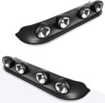 PM PERFORMOTOR Universal 39" W x 10" D x 6" H Roof Mounted Fog Lights Lamps+Switch+Bulbs,Clear Lens - Image 2