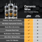 Ethos Ceramic Wax - Aerospace Coating Protection | Ceramic Polish and Top Ceramic Coat | Ceramic Car Coating | Slick, Hydrophobic Finish - Image 4